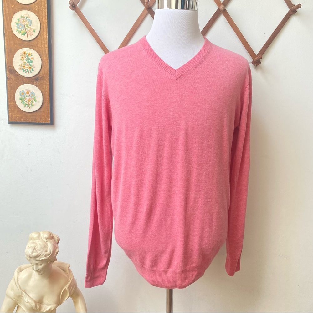 Jo Sorrento Italian Wool V-Neck Sweater